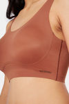 Amante Double Layered Non Wired Full Coverage Cami Bra - Caramel Nude — thumbnail 4